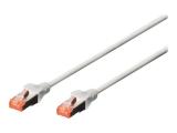 Описание и цена на лан кабел Digitus CAT 6 Patch Cable - White - 25cm