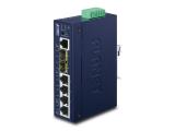 Описание и цена на 6 port Planet L2+ Industrial 4-Port 10/100/1000T + 2-Port 1G/2.5G SFP Managed Ethernet Switch, IGS-5225-4T2S