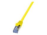 LogiLink CAT 6a Patch Cable 5m, yellow - кабели и букси