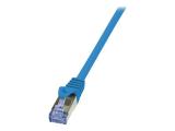 Описание и цена на лан кабел LogiLink CAT 6a Patch Cable 3m, blue