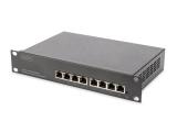 Описание и цена на 8 port Digitus 8 Port Gigabit Switch, 10 Inch, Managed 
