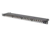 Описание и цена на patch panel Digitus CAT 6 High Denisity 24-Port Patch Panel, shielded, black