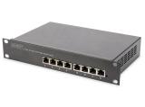 Описание и цена на 8 port Digitus 8 Port Gigabit PoE Switch, 10 Inch, Managed