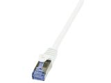 Описание и цена на лан кабел LogiLink PrimeLine CAT 7 Patch cable 3m, White