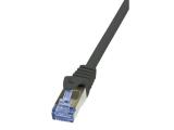 Описание и цена на лан кабел LogiLink PrimeLine CAT 6a Patch cable 7,5m, Black