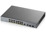 Описание и цена на 18 port ZyXEL GS1350-18HP, 18-портов, Gigabit, Управляем, PoE 250W