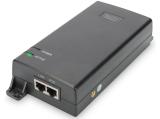 Описание и цена на PoE Digitus Gigabit Ethernet PoE Ultra Injector, 802.3af/at, 60 W