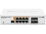 Описание и цена на Cloud Router MikroTik CRS112-8P-4S-IN