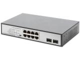 Описание и цена на 10 port Digitus 10-Port Gigabit PoE Network Switch DN-95140