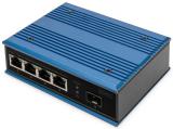 Описание и цена на 5 port Digitus 5-Port Fast Ethernet Network PoE Switch DN-651131