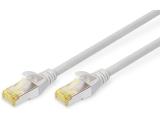 Digitus CAT 6A S/FTP patch cord 1m, grey - кабели и букси