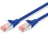Описание и цена на лан кабел Digitus CAT 6 S/FTP patch cord 0.5m, blue