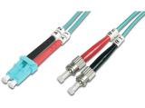 Описание и цена на оптичен кабел Digitus LC/ST OM3 Fiber Optic Patch Cord 3m