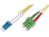 Описание и цена на оптичен кабел Digitus SC / LC Fiber Optic Singlemode Patch cable 1m DK-292SCA3LC-01