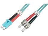 Описание и цена на оптичен кабел Digitus LC/ST OM3 Fiber Optic Multimode Patch Cord 1m DK-2531-01/3