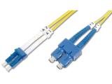 Digitus LC/SC OS2 Fiber Optic Singlemode Patch Cord 1m DK-2932-01 - кабели и букси