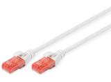 Описание и цена на лан кабел Digitus CAT 6 U/UTP patch cord 0.25m DK-1617-0025/WH