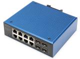 Описание и цена на 12 port Digitus Industrial 12-Port Gigabit Ethernet PoE Switch DN-651153