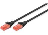 Описание и цена на лан кабел Digitus CAT 6 U/UTP patch cord 1m DK-1617-010/BL
