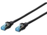 Описание и цена на лан кабел Digitus CAT 5e SF/UTP patch cord 10m DK-1531-100/BL