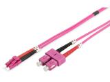 Описание и цена на оптичен кабел Digitus LC/SC OM4 Fiber Optic Multimode Patch Cord 3m