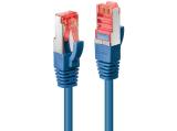 Lindy Cat 6 S/FTP Network Cable 2m, Blue - кабели и букси
