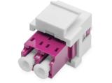 Описание и цена на муфа/съединител Digitus Multimode OM4 LC/LC duplex coupler DN-96019-1-K