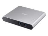 Описание и цена на KVM Aten 2-Port 4K HDMI USB-C KVM Dock Switch
