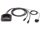 Описание и цена на KVM Aten 2-Port KVM Switch with Remote Port Selector