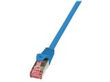 Описание и цена на лан кабел LogiLink PrimeLine CAT6 S/FTP Patch Cable 0.5m
