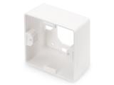 Описание и цена на за монтаж Digitus Surface Mountbox 80x80 mm for Keystone Wall outlet DN-93803