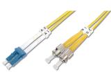 Описание и цена на лан кабел Digitus LC/ST Fiber Optic Singlemode Patch Cord 3m DK-2931-03