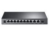 TP-Link TL-SL1311MP  8-Port 10/100Mbps + 3-Port Gigabit Desktop Switch with 8-Port PoE+ снимка №2