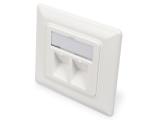 Описание и цена на за монтаж Digitus Wallplate for Keystone Modules DN-93801-1