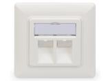 Digitus Wallplate for Keystone Modules DN-93801-1 снимка №2