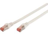 Описание и цена на лан кабел Digitus CAT 6 S/FTP patch cord 2m - white