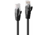 Описание и цена на лан кабел Lindy Cat 6 U/UTP Network Cable 0.5m, Black