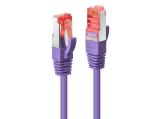 Описание и цена на лан кабел Lindy Cat 6 S/FTP Network Cable 3m, Purple