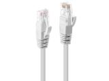 Описание и цена на лан кабел Lindy Cat 6 U/UTP Network Cable 1m, White