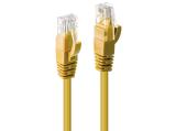 Описание и цена на лан кабел Lindy Cat 6 U/UTP Network Cable 1m, Yellow