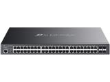 Описание и цена на 48 port TP-Link SG3452XMPP Omada 48-Port Gigabit and 4-Port 10GE SFP+ L2+ Managed Switch with 40-Port PoE+ & 8-Port PoE++