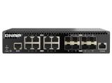 Описание и цена на 16 port QNAP QSW-M3216R-8S8T 16-Port 10GbE Layer 2 Web Managed Switch