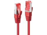 кабели и букси Lindy Cat 6 S/FTP Network Cable 0.3m, Red Lindy Cat 6 S/FTP Network Cable 0.3m, Red - кабели и букси