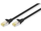 Описание и цена на лан кабел Digitus CAT 6A S/FTP patch cord 2m - black