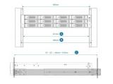QNAP RAIL-B02 аксесоар за рафт Комплект за релси за стелаж снимка №2 QNAP RAIL-B02 аксесоар за рафт Комплект за релси за стелаж снимка №2
