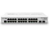 Описание и цена на 24 port MikroTik CRS326-24G-2S+IN SFP+ M