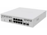 Описание и цена на 10 port MikroTik 8+2P CRS310-8G+2S+IN M RM