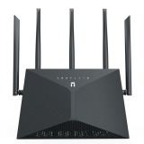 Stonet Безжичен рутер NX30, AX3000, WiFi 6, 4x GbE ports, 5x 5dBi антени снимка №2