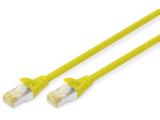 Описание и цена на лан кабел Digitus CAT 6A S/FTP patch cord 7m - yellow