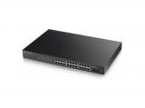 ZyXEL GS1900-24HP, 24 портов управляем PoE, за монтаж в шкаф снимка №2